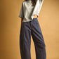 The Ali Pinstriped Barrel Jean