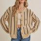 Postcard Emproidered Cardigan