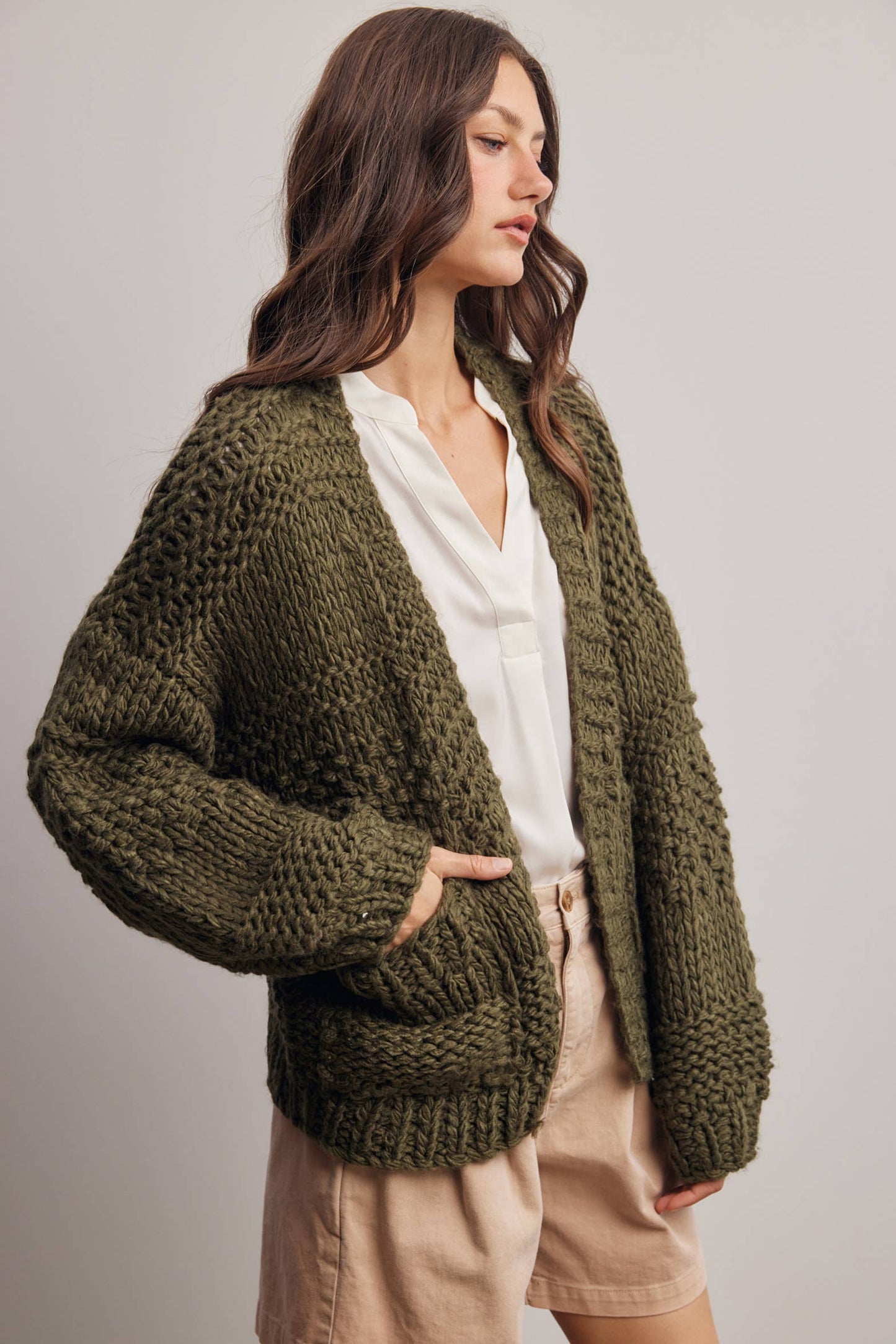 The Sydney Chunky Knit Cardigan