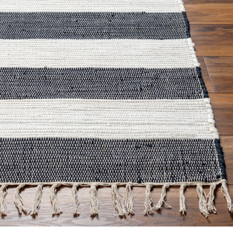 Striped Cotton Rug 2 Colors