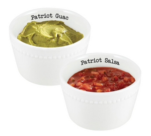 Patriots Salsa & Guac Bowls