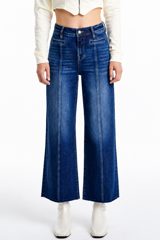 The Olivia High Rise Wide Leg Jean
