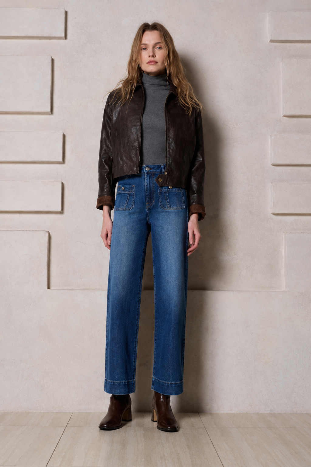 The Orna Patch Pocket Jean