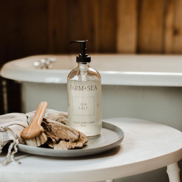 Peony + Sea Salt Hand Soap