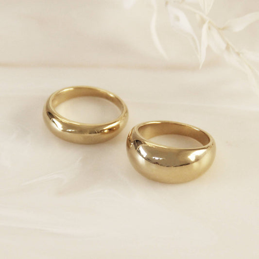 Dome Band Ring