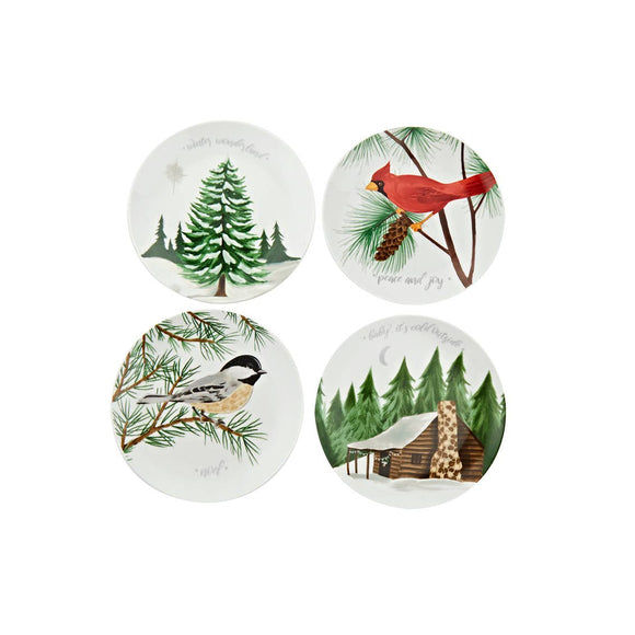 Winter Forest App Plates