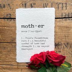 Mother 5x7 Print