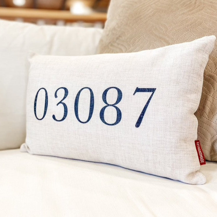 Zip Code Pillow