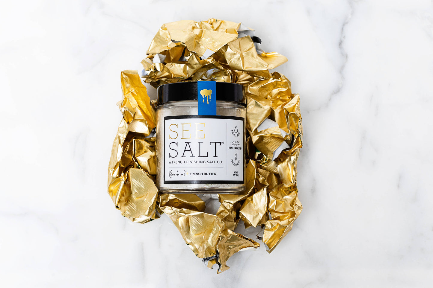 French Butter +Fleur de Sel Salt