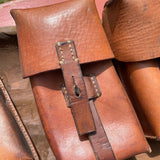 Vintage Leather Side Satchel