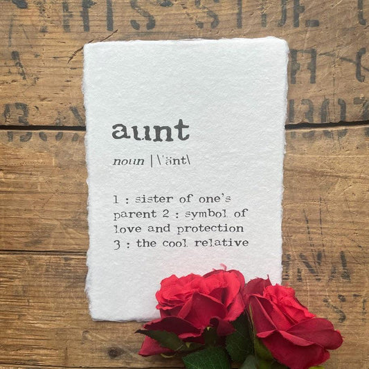 Aunt 5x7Print