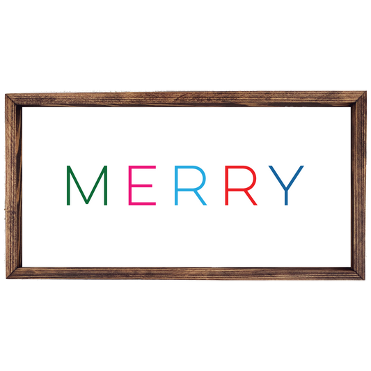Merry Sign