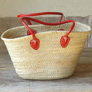 Red Handled Market Basket
