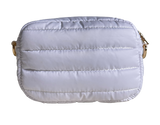 Ella Quilted Puffy Messenger 3 colors