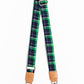 Navy & Green Plaid Strap