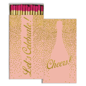 Cheers Matches - Gold Foil